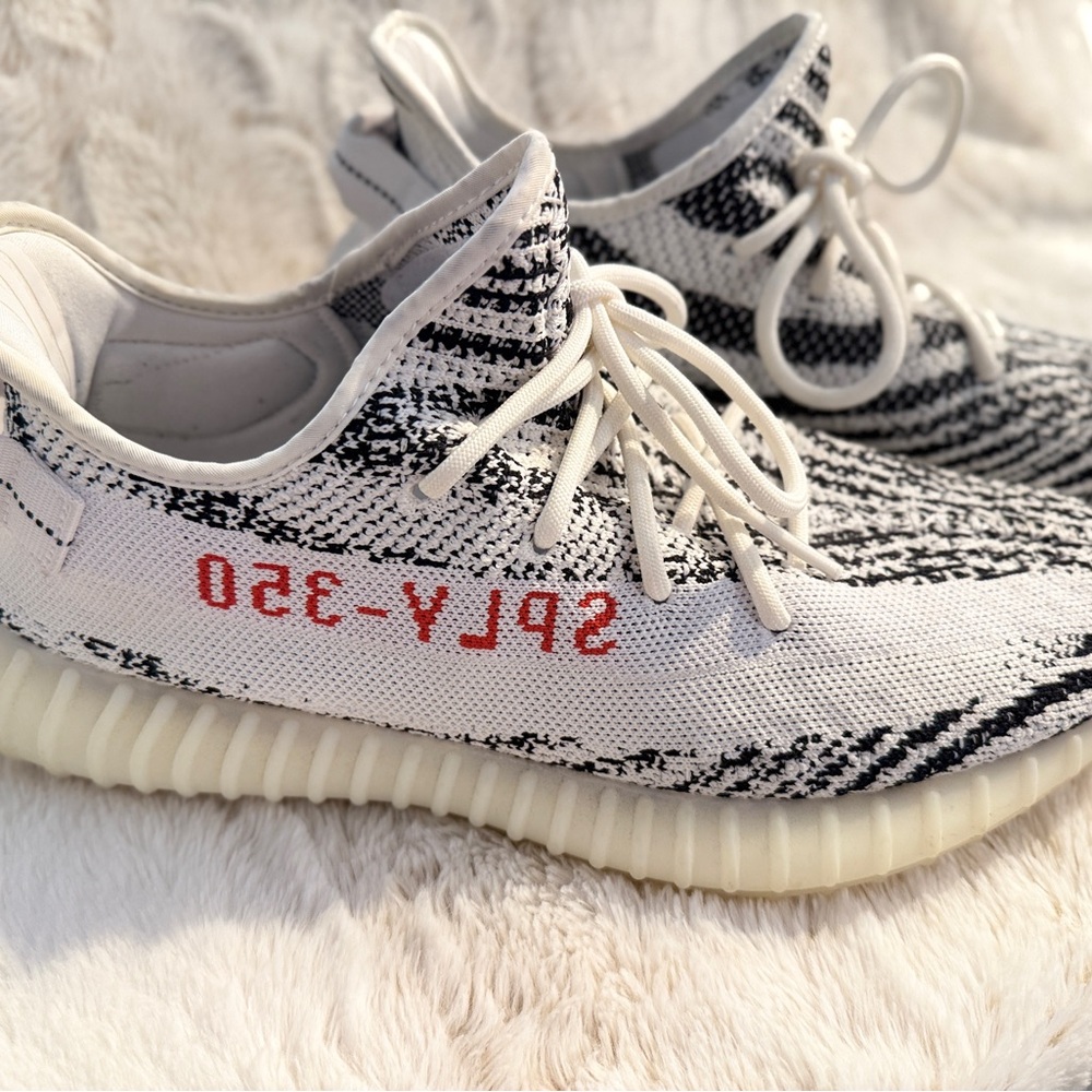 Adidas Yeezy Boost 350 V2 Black White Red